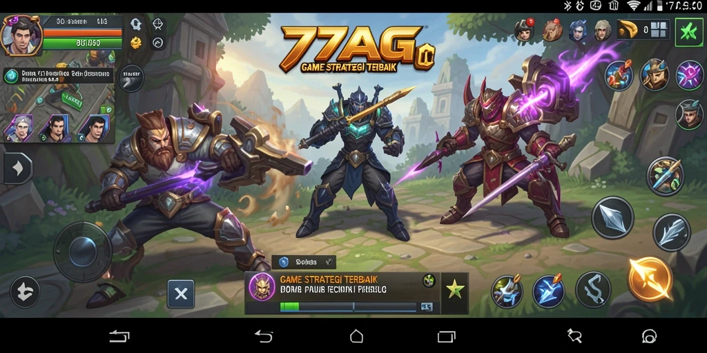 Tampilan gameplay <strong>77AG</strong> dengan strategi mendalam dan grafis memukau.