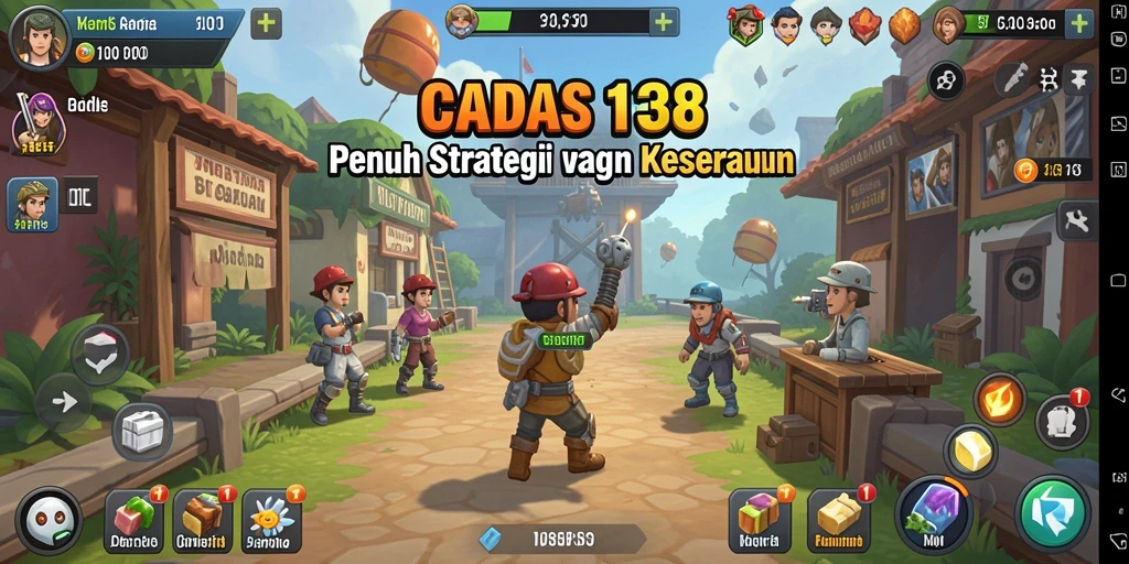 Tampilan gameplay <strong>CADAS138</strong> yang menarik dan mengasyikkan.