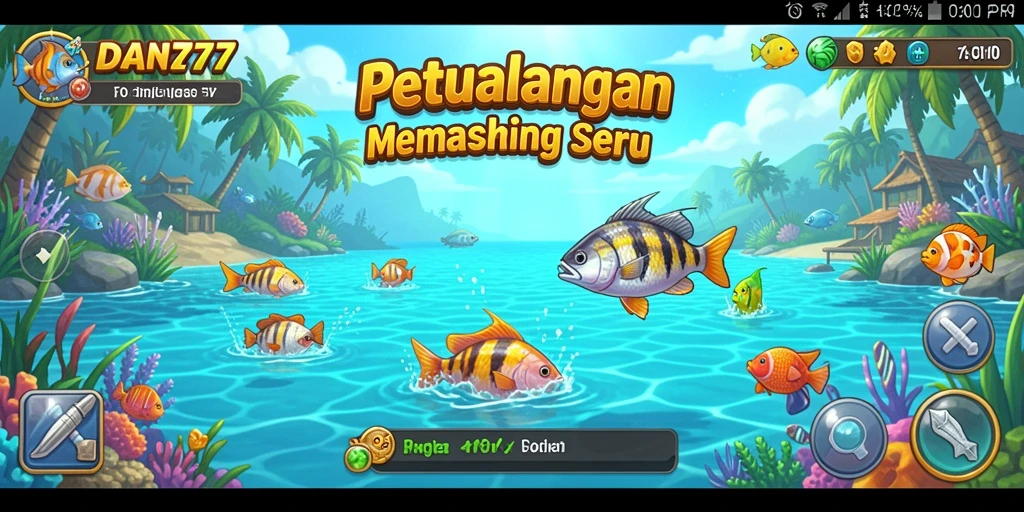 Tangkapan ikan terbesar dalam game DAN777 dengan grafis yang memukau.