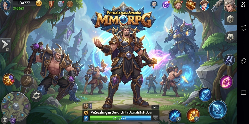 Tampilan menarik dari gameplay seru di IDA777.