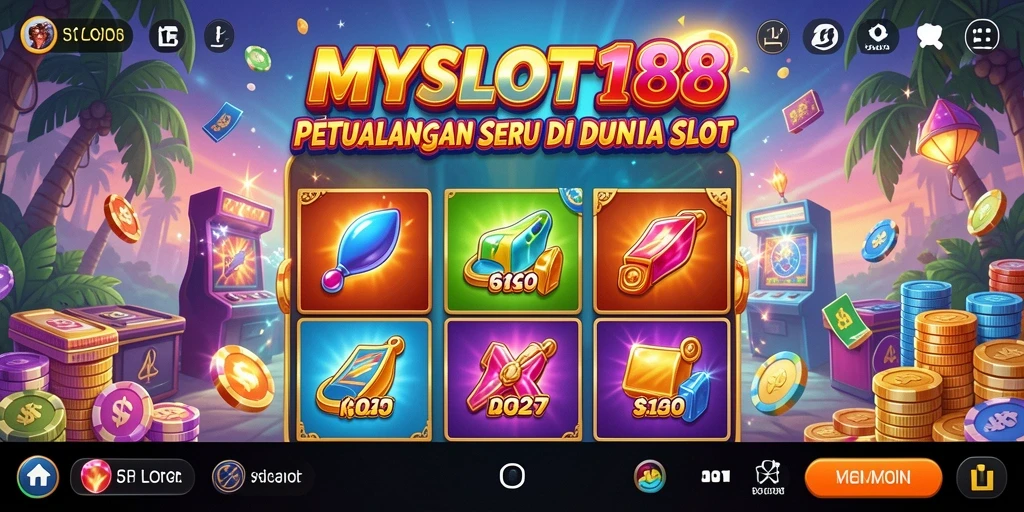 Tampilan menarik dari gameplay petualangan MYSLOT188 dengan grafis menawan.