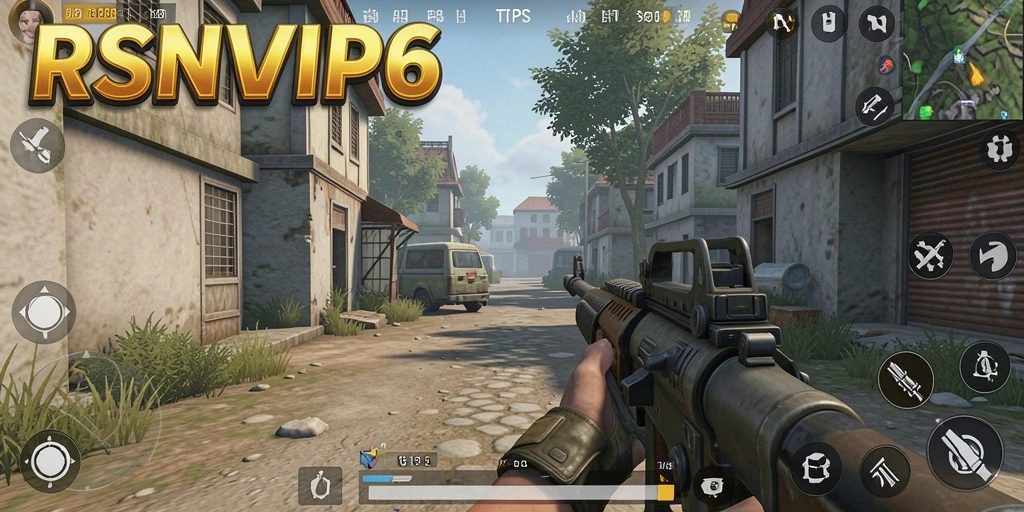 Gameplay seru dalam RSNVIP6, menampilkan aksi tembak-menembak yang mendebarkan.