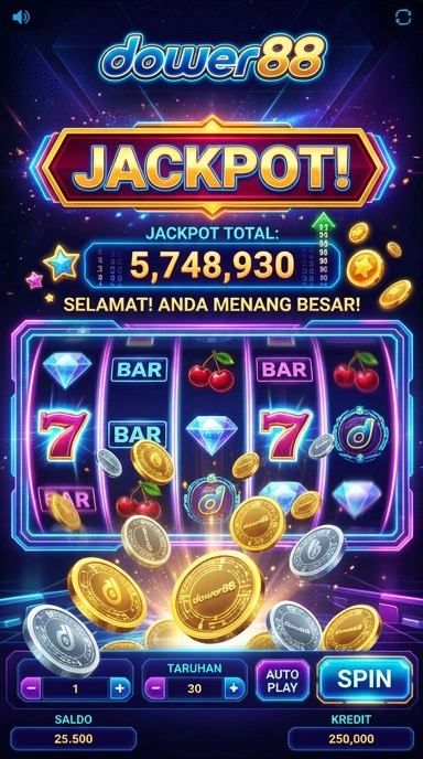 Tampilan utama aplikasi dower88 yang ramah pengguna.